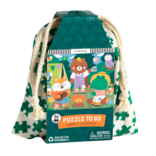 Chronicle Books Mudpuppy Puzzle To Go: Happy Campers