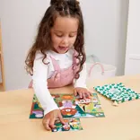 Chronicle Books Mudpuppy Puzzle To Go: Happy Campers