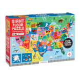 Chronicle Books Mudpuppy Map of the USA Giant Floor Puzzle