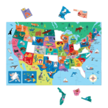 Chronicle Books Mudpuppy Map of the USA Giant Floor Puzzle