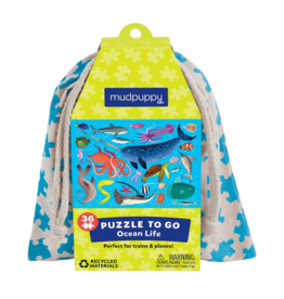 Chronicle Books Mudpuppy Puzzle To Go: Ocean Life