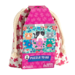 Chronicle Books Mudpuppy Puzzle To Go: Teacup Kittens