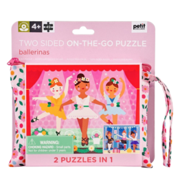 Chronicle Books Mudpuppy Two-Sided On-The-Go Puzzle: Ballerinas