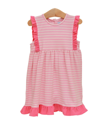 Trotter Street Kids Trotter Street Kids Light Pink Stripe/Light Pink Josie Dress