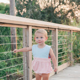 Trotter Street Kids Trotter Street Kids Coral Stripe/Light Blue Thomas Bubble