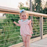 Trotter Street Kids Trotter Street Kids Coral Stripe/Light Blue Genevieve Bubble