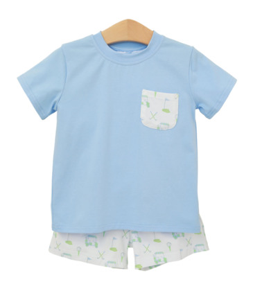 Trotter Street Kids Trotter Street Kids Caddy Club Short Set