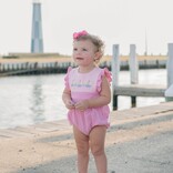 Trotter Street Kids Trotter Street Kids Set Sail Ruffle Sunsuit