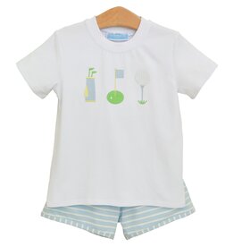 Trotter Street Kids Trotter Street Kids Tee Time Short Set