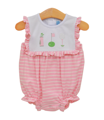 Trotter Street Kids Trotter Street Kids Tee Time Ruffle Bubble