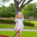 Trotter Street Kids Trotter Street Kids Patriotic Stripe Lucy Bubble