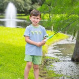 Trotter Street Kids Trotter Street Kids Hooked on Fishing Short Set