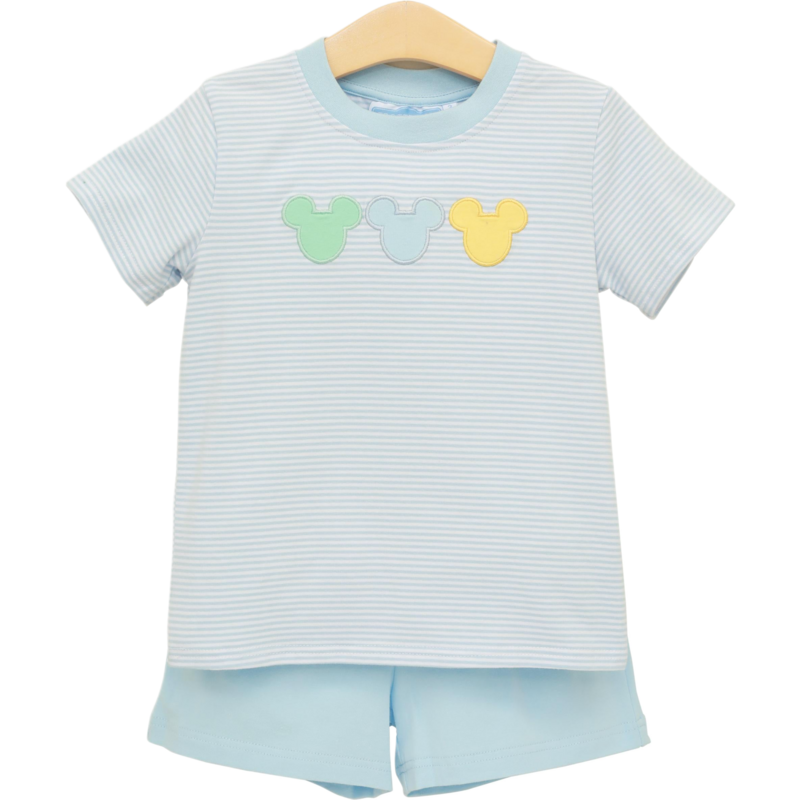 Trotter Street Kids Trotter Street Kids Cheerful Ears Short Set