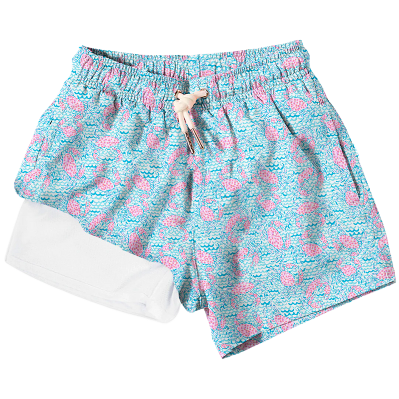 Bermies Ocean Crabs Swim Trunks