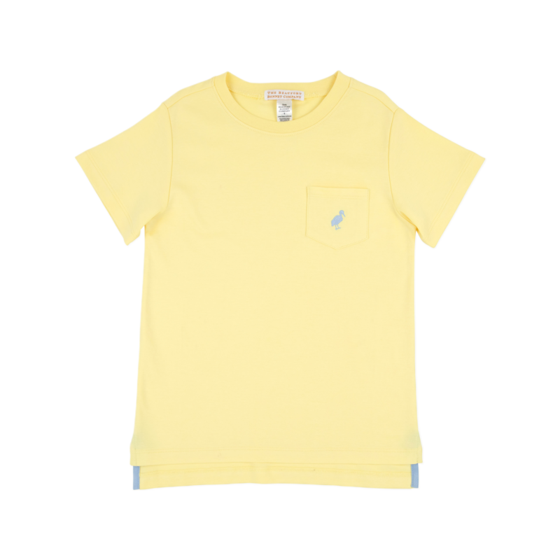 The Beaufort Bonnet Company TBBC Carter Crewneck - Lake Worth Yellow