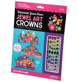 Crocodile Creek Crown Jewel Art - Unicorn Flowers