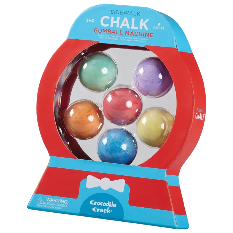 Crocodile Creek Sidewalk Chalk - Gumball Machine