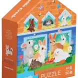 Crocodile Creek 50pc Puzzle - Bunny House