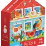 Crocodile Creek 50pc Puzzle - Chicken Coop