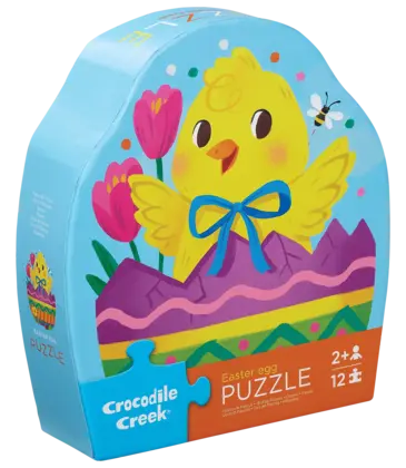Crocodile Creek 12pc Puzzle - Easter Egg
