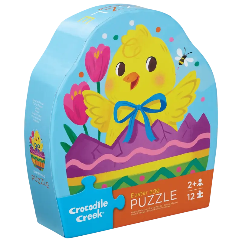 Crocodile Creek 12pc Puzzle - Easter Egg