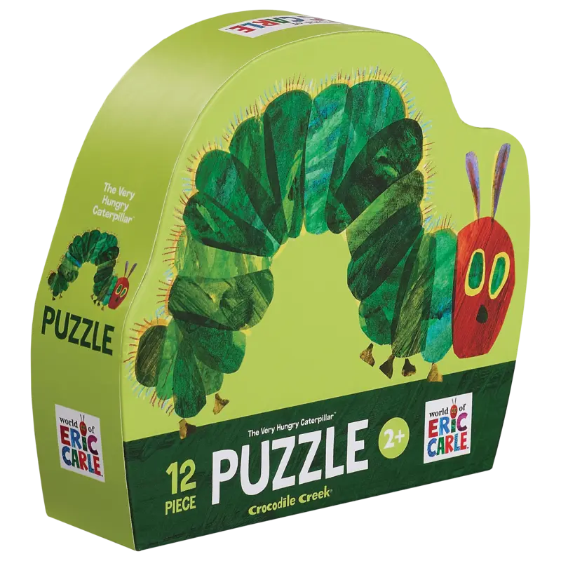 Crocodile Creek 12pc Puzzle - The Very Hungry Caterpillar