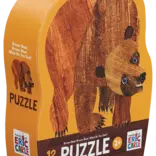 Crocodile Creek 12pc Puzzle - Brown Bear