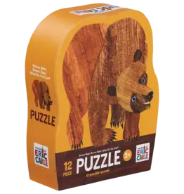 Crocodile Creek 12pc Puzzle - Brown Bear