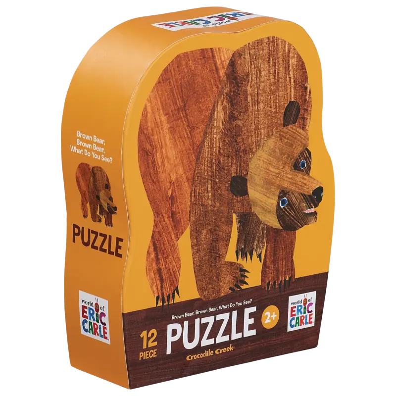 Crocodile Creek 12pc Puzzle - Brown Bear
