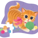 Crocodile Creek 12pc Puzzle - Cute Kitten