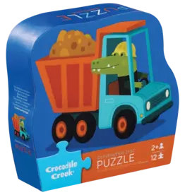 Crocodile Creek 12pc Puzzle - Construction Croc
