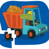 Crocodile Creek 12pc Puzzle - Construction Croc