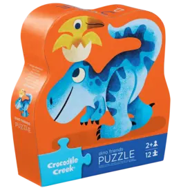 Crocodile Creek 12pc Puzzle - Dino Friends