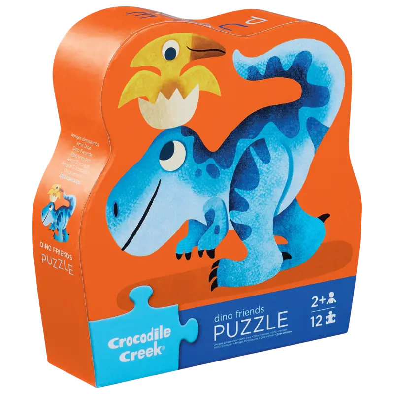 Crocodile Creek 12pc Puzzle - Dino Friends
