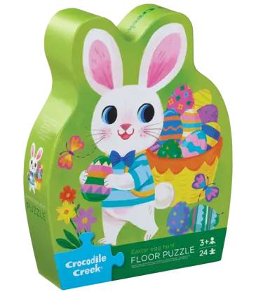 Crocodile Creek 24pc Puzzle - Easter Egg Hunt