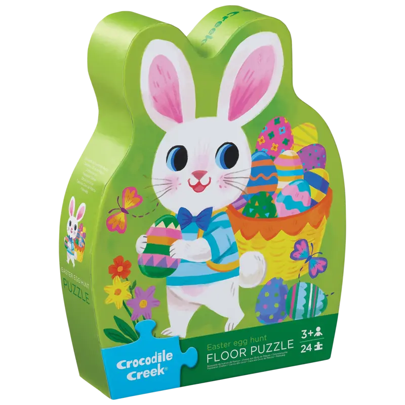 Crocodile Creek 24pc Puzzle - Easter Egg Hunt