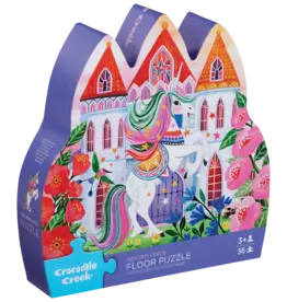 Crocodile Creek 36pc Puzzle - Unicorn Castle