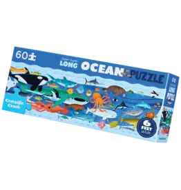 Crocodile Creek 60pc Super Duper Long Puzzle - Oceans