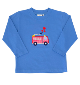 Luigi Luigi Firetruck Heart T-Shirt