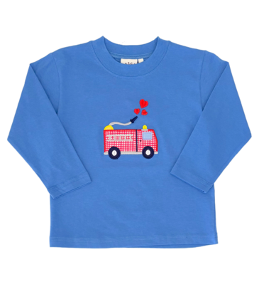 Luigi Luigi Firetruck Heart T-Shirt