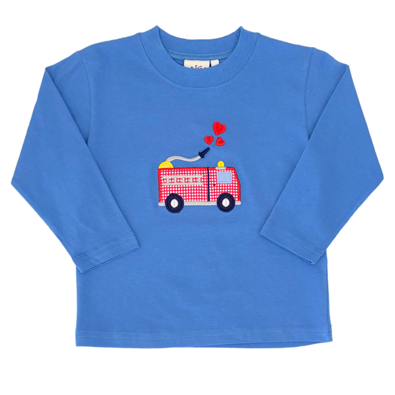 Luigi Luigi Firetruck Heart T-Shirt