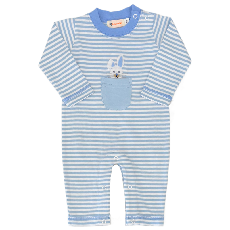 Luigi Luigi Bunny Pocket Romper