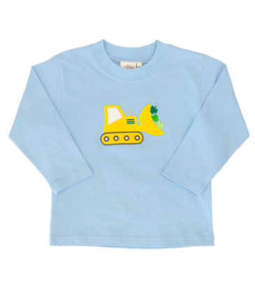 Luigi Luigi Bulldozer Shamrocks T-Shirt