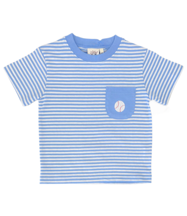 Luigi Luigi Baseball Pocket T-Shirt