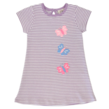 Luigi Luigi Butterflies Stripe Dress