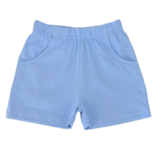 Luigi Luigi Sky Blue Jersey Shorts w/ Pockets