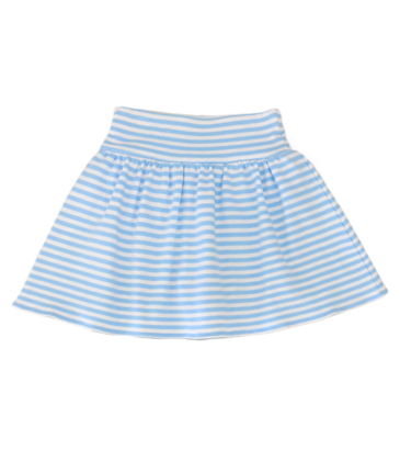 Luigi Luigi Sky Blue Stripe Skort