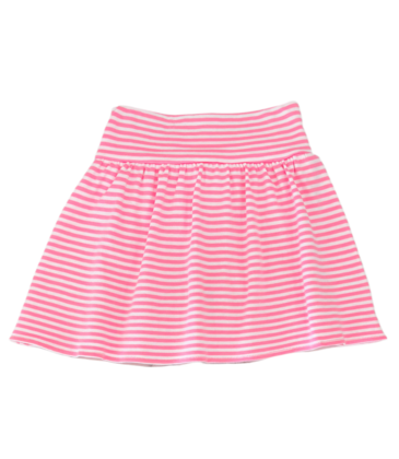 Luigi Luigi Bubblegum Stripe Skort