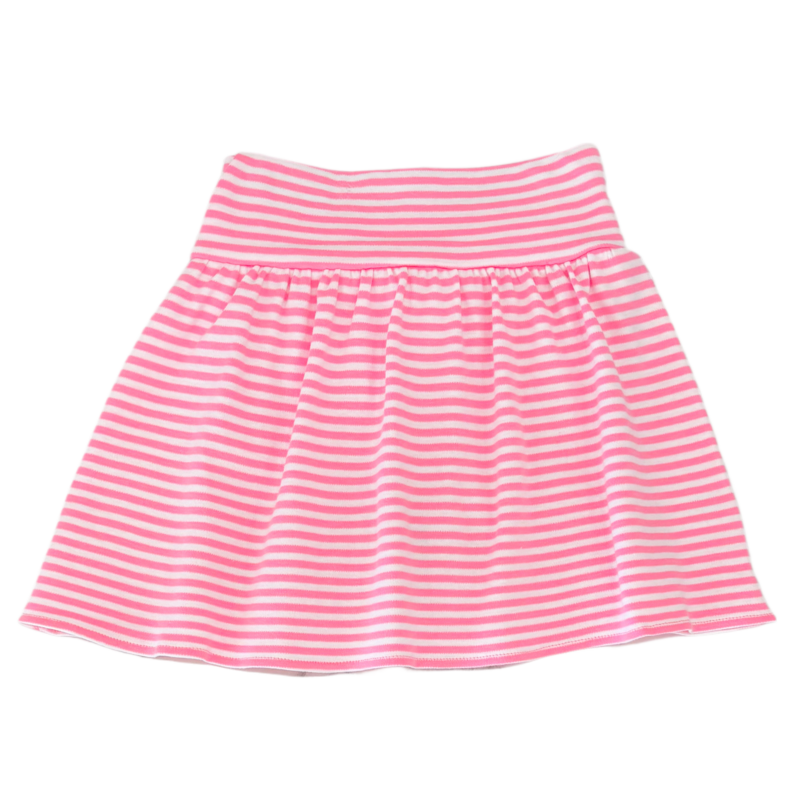 Luigi Luigi Bubblegum Stripe Skort