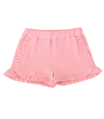 Luigi Luigi Lt. Pink Ruffle Trim Shorts